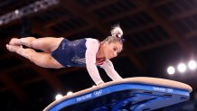 Mykayla Skinner of Team USA competes in the Women's Vault Final on day nine of the Tokyo 2020 Olympic Games at Ariake Gymnastics Centre on Aug. 1, 2021 in Tokyo, Japan.