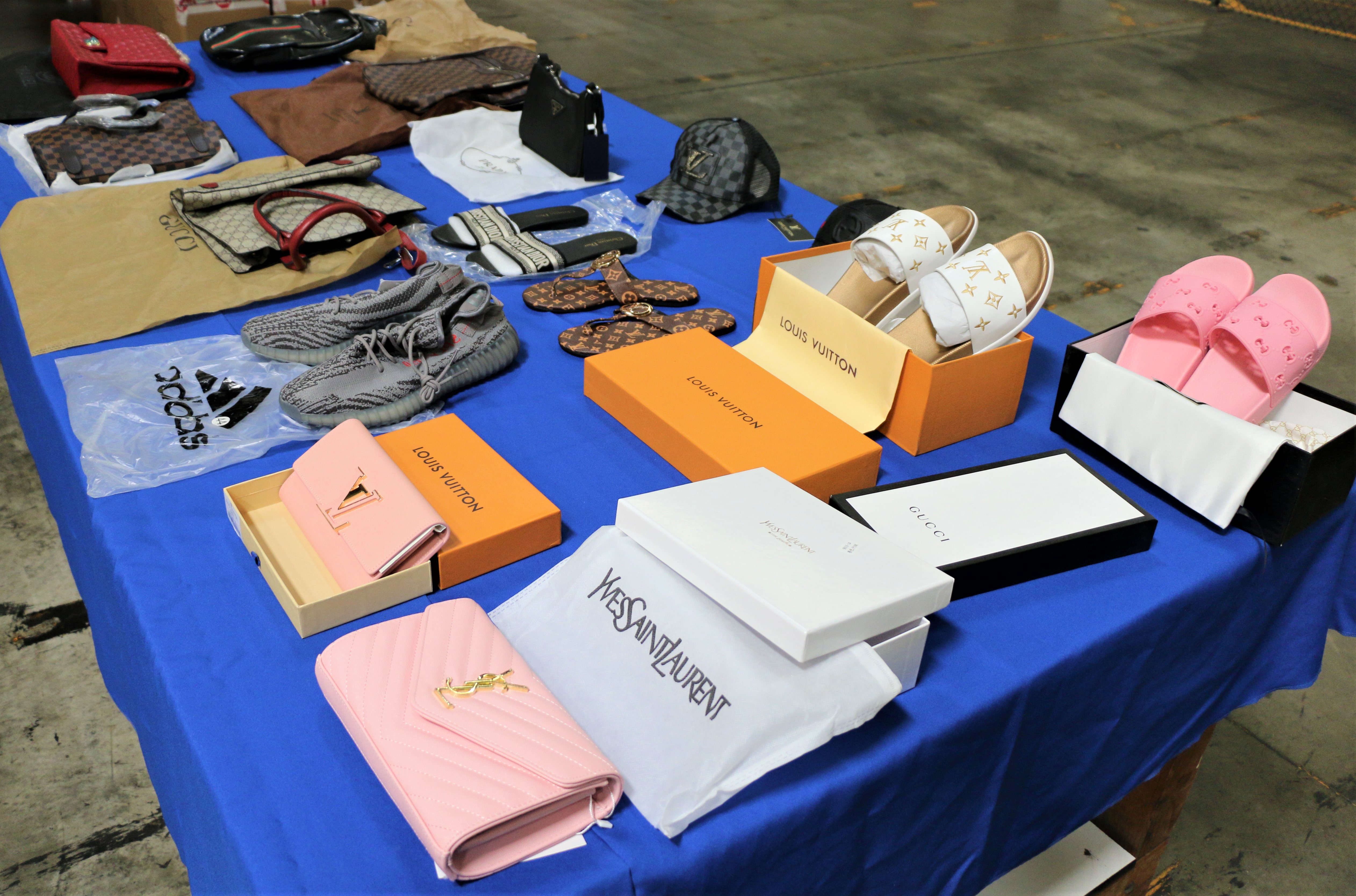 Fake Designer Gear, Cialis Pills Seized at LA/Long Beach Seaport – NBC Los  Angeles