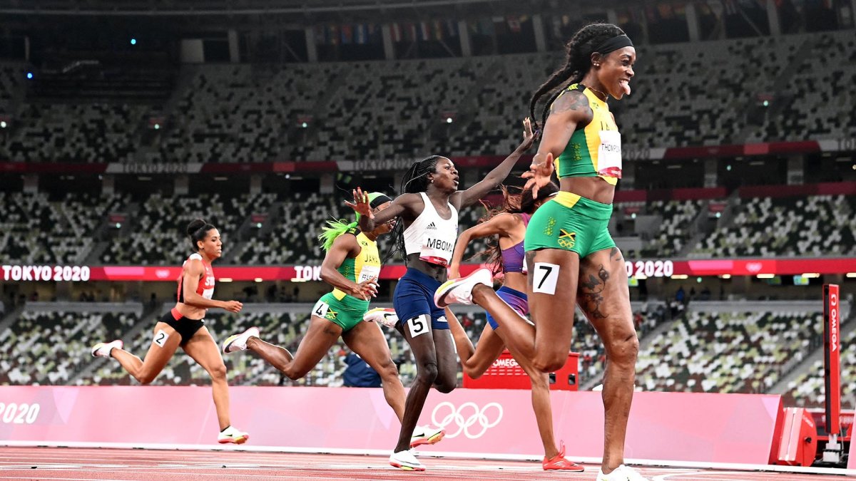 Fastest in the World Jamaica’s Elaine ThompsonHerah Leaves No Doubt