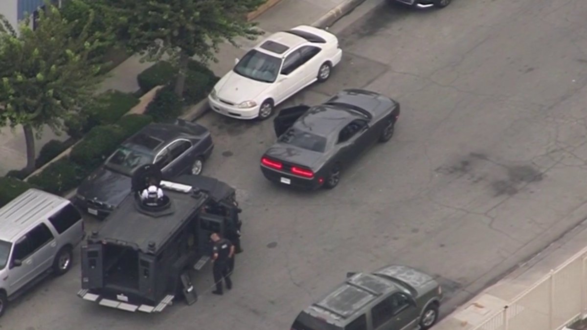 CHP Pursuit Ends in South El Monte With Standoff NBC Los Angeles