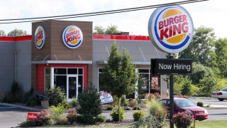 A Burger King restaurant seen in Milton, Pennsylvania