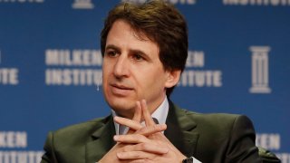 Marc Rowan, co-founder and senior managing director of Apollo Global Management LLC, speaks at the annual Milken Institute Global Conference in Beverly Hills, California, U.S., on Tuesday, April 29, 2014.