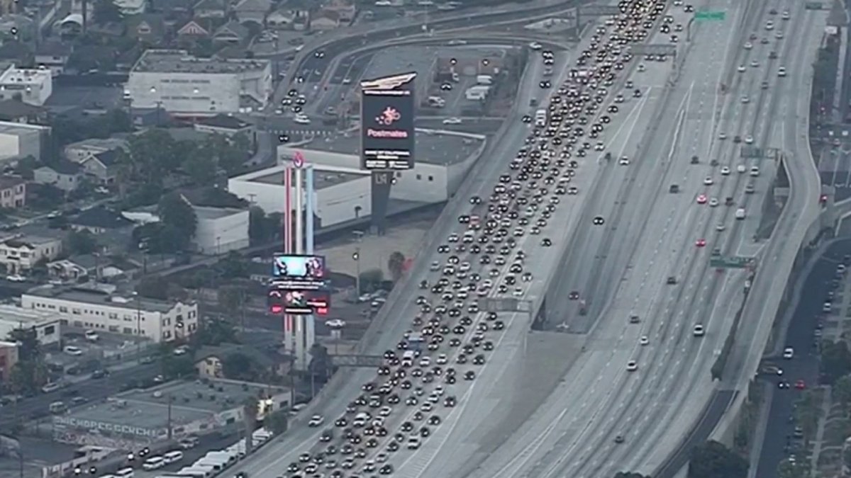 Fatal MultiVehicle Accident on 110 Freeway Closes Lanes NBC Los Angeles
