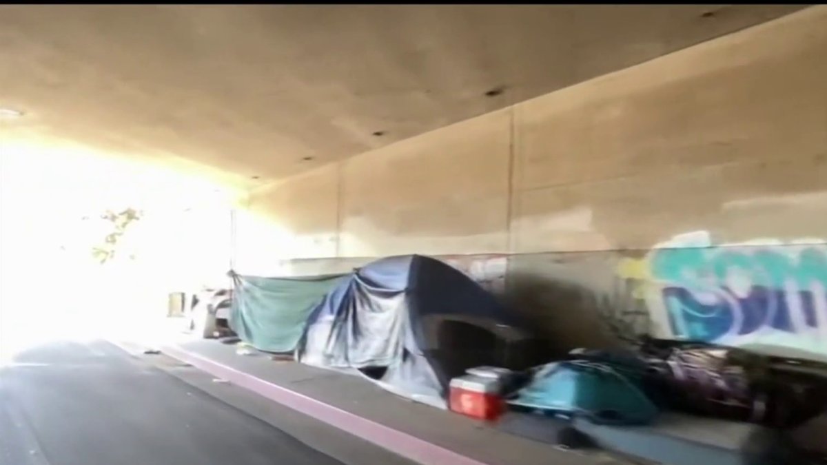 Crews Cleaning Up Homeless Encampments in North Hollywood NBC Los Angeles