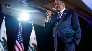 Republican conservative radio show host Larry Elder