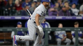 Los Angeles Dodgers v Colorado Rockies