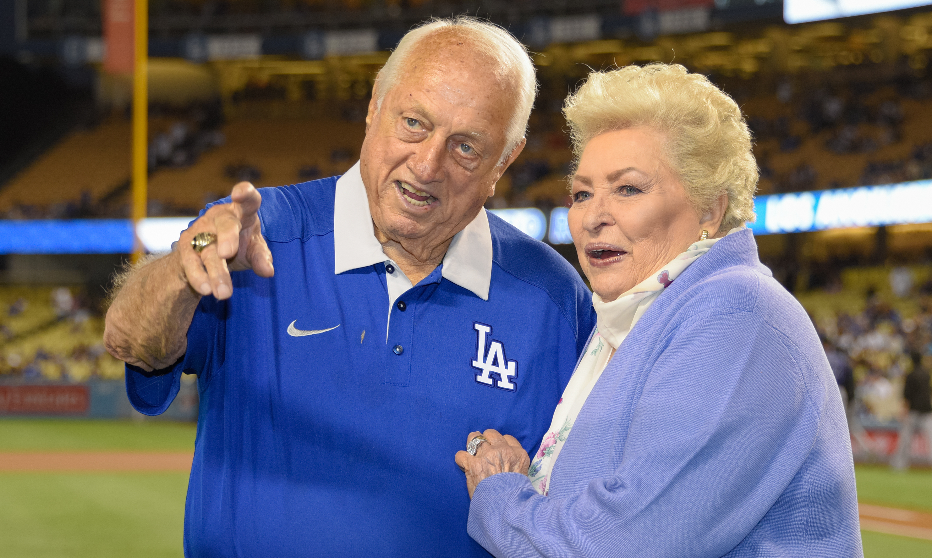 Jo Lasorda, Widow of Dodgers Hall of Fame Manager Tommy