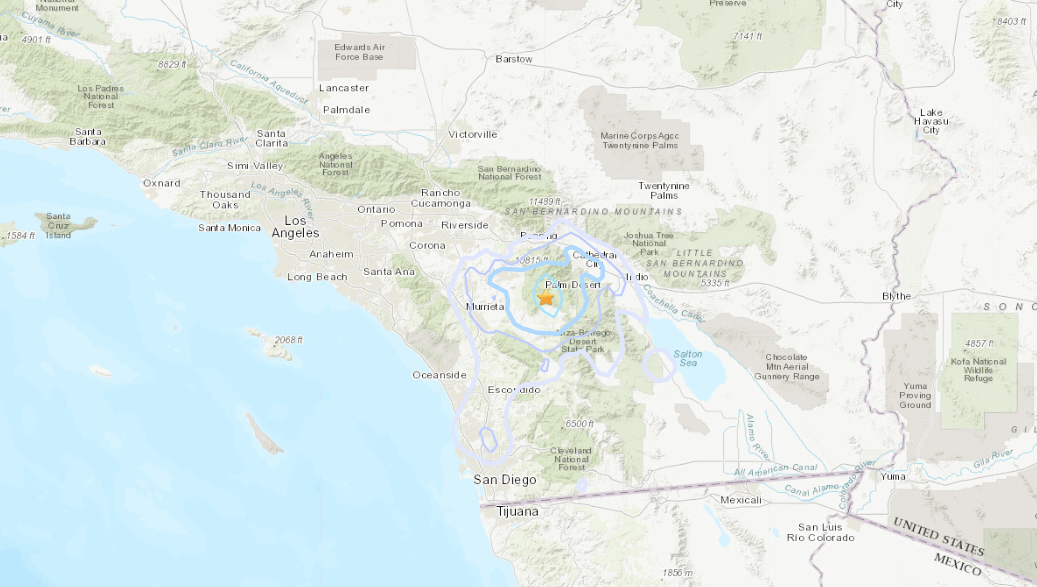 Quake Series of Quakes Rattles Remote Area Near Anza - Vimarsana News