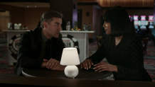 Oscar Isaac stars as William Tell and Tiffany Haddish stars La Linda in "The Card Counter."