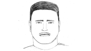 A composite sketch of a man wanted in an attack in Ventura from the Ventura Police Department.
