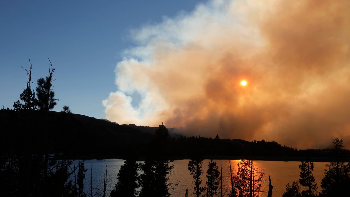 Firefighters See Signs of Progress Near Lake Tahoe NBC Los Angeles