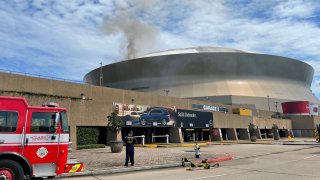 New Orleans' Superdome fire