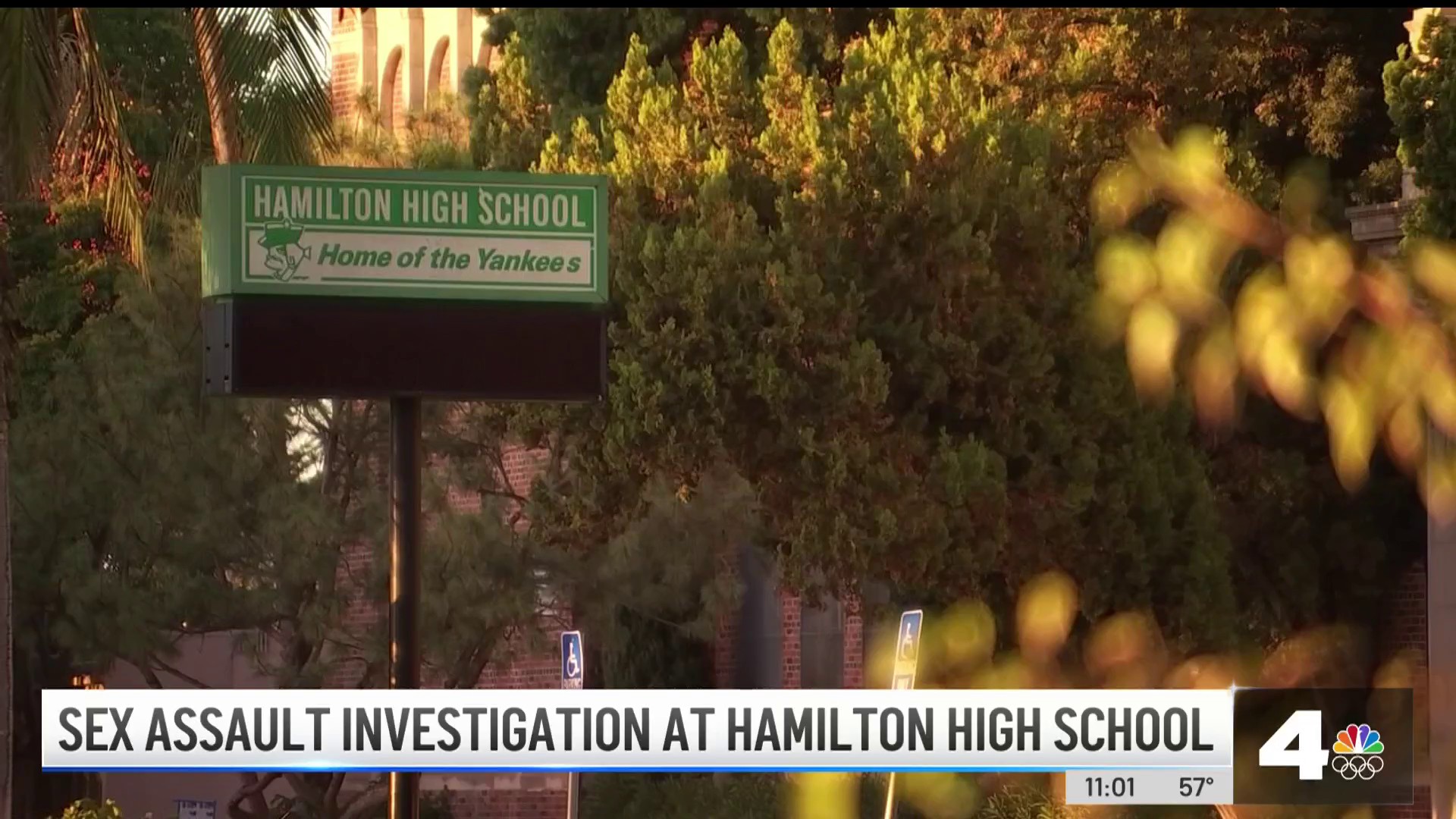 Police Investigating Sex Assault Report at Hamilton High School