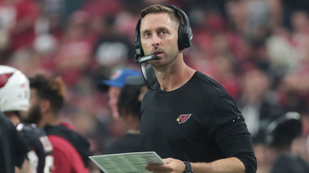 Cardinals coach Kliff Kingsbury enjoyed his time with the Patriots