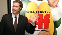 Will Ferrell during "Elf"