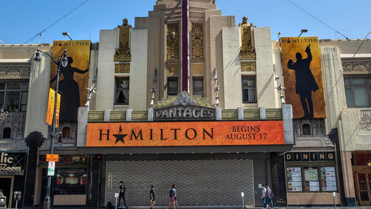 ‘Hamilton’ Performances Resume at Pantages Theater NBC Los Angeles
