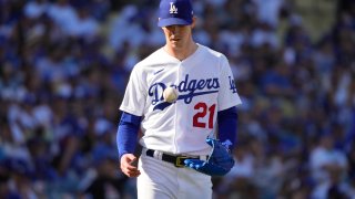 Los Angeles Dodgers come from behind to defeat the Atlanta Braves 6-5 during Game 3 during a National League Championship Series baseball game.
