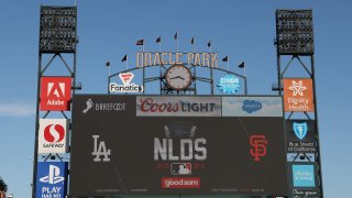 Division Series - Los Angeles Dodgers v San Francisco Giants - Game One