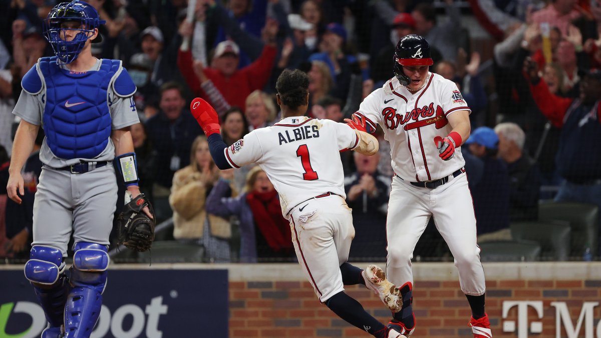 Braves Walk-Off Against Dodgers 3-2 to Take Game One of NLCS – NBC Los  Angeles