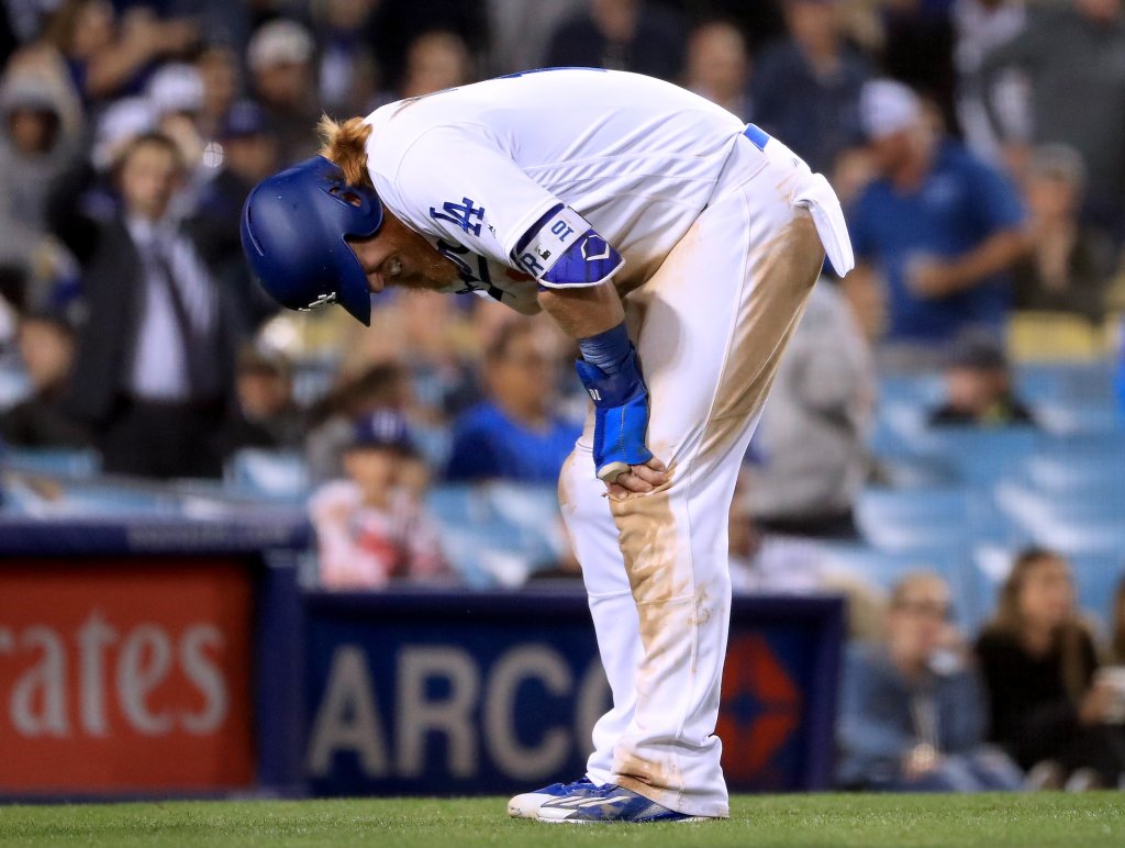 Miami Marlins v Los Angeles Dodgers