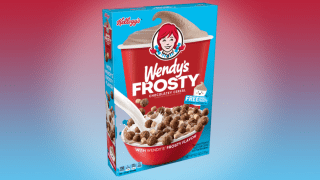 Wendy's chocolate Frosty cereal