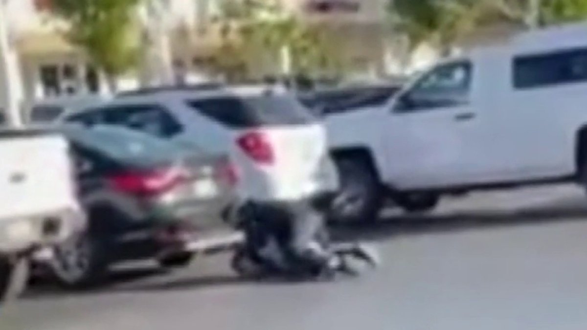 Video Shows Hemet Officer Punching Man In Parking Lot Nbc Los Angeles 