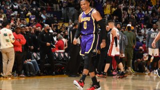 Miami Heat v Los Angeles Lakers