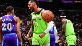 Minnesota Timberwolves v Los Angeles Lakers