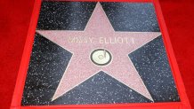 LOS ANGELES, CALIFORNIA - NOVEMBER 08: Missy Elliott's star is seen during the Hollywood Walk of Fame Star Ceremony for Missy Elliot at Hollywood Walk of Fame on November 08, 2021 in Los Angeles, California. (Photo by Emma McIntyre/Getty Images)