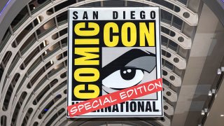General view of the atmosphere during early registration at 2021 Comic-Con: Special Edition on November 24, 2021