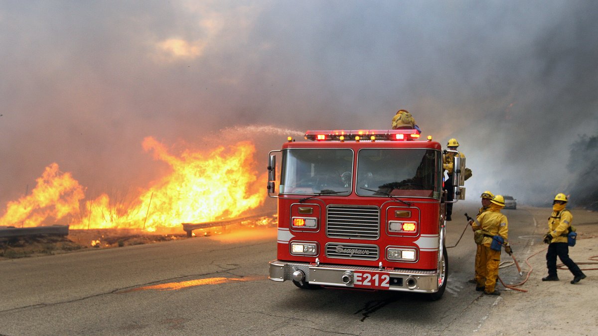 Los Angeles Fire Department пожарная