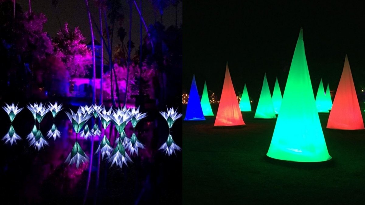 ‘Lightscape’ to Glow Again at LA Arboretum – NBC Los Angeles