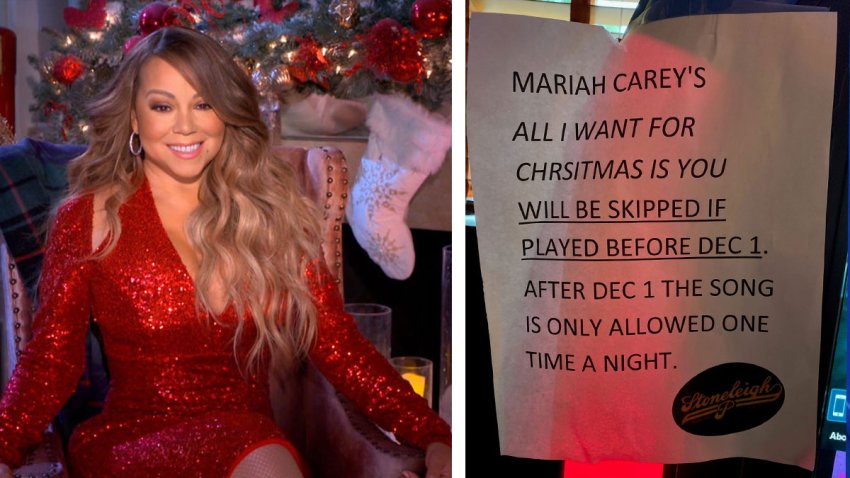 Singer Mariah Carey during an interview on December 7, 2020