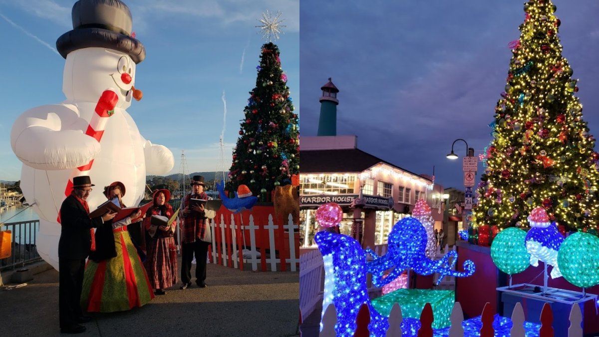 Monterey’s Merry Mirth Shines at Christmas on the Wharf NBC Los Angeles