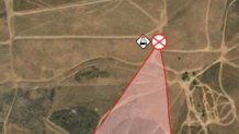This image from the City of Riverside Fire Department shows where mandatory evacuations are in place on Nov. 21, 2021 as the result of a vegetation fire.