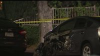 Driver Hits Parked Car, Power Pole and Sign in Deadly Crash
