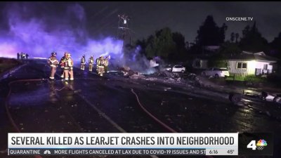 Four Killed in San Diego Area Jet Crash