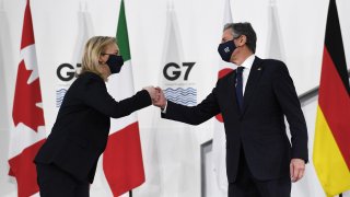 UK Seeks Unity at G7 Meeting Over Russia's ‘Malign Behavior' 1