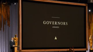 Tom Hanks speaks at the Governors Awards