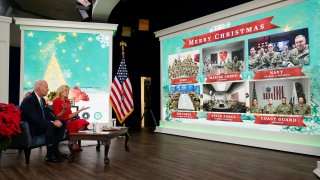 Bidens Mark Christmas With Holiday Calls to Service Members 1