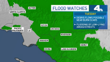 Much of SoCal was under flood watches during a December 2021 storm.