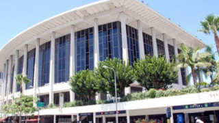 The Music Center’s Dorothy Chandler Pavilion, where the 62nd annual LA County Holiday Celebration will be held on Christmas Eve.