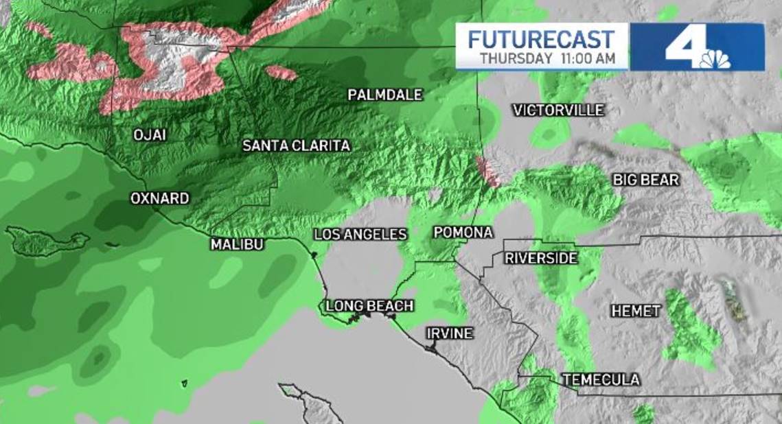 A Storm is Coming to SoCal Thursday. Here’s When it Will Arrive NBC
