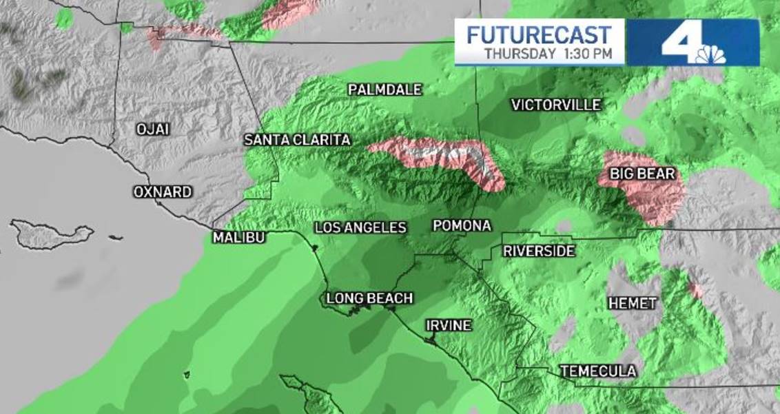 A Storm Is Coming To SoCal Thursday. Here’s When It Will Arrive – NBC ...