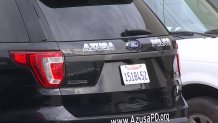 Azusa Police Department cruiser.