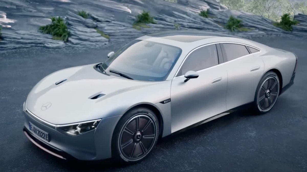 Daimler Says Its EV Concept Car Has Over 621 Miles of Range and Solar Tech on Roof - Vimarsana News