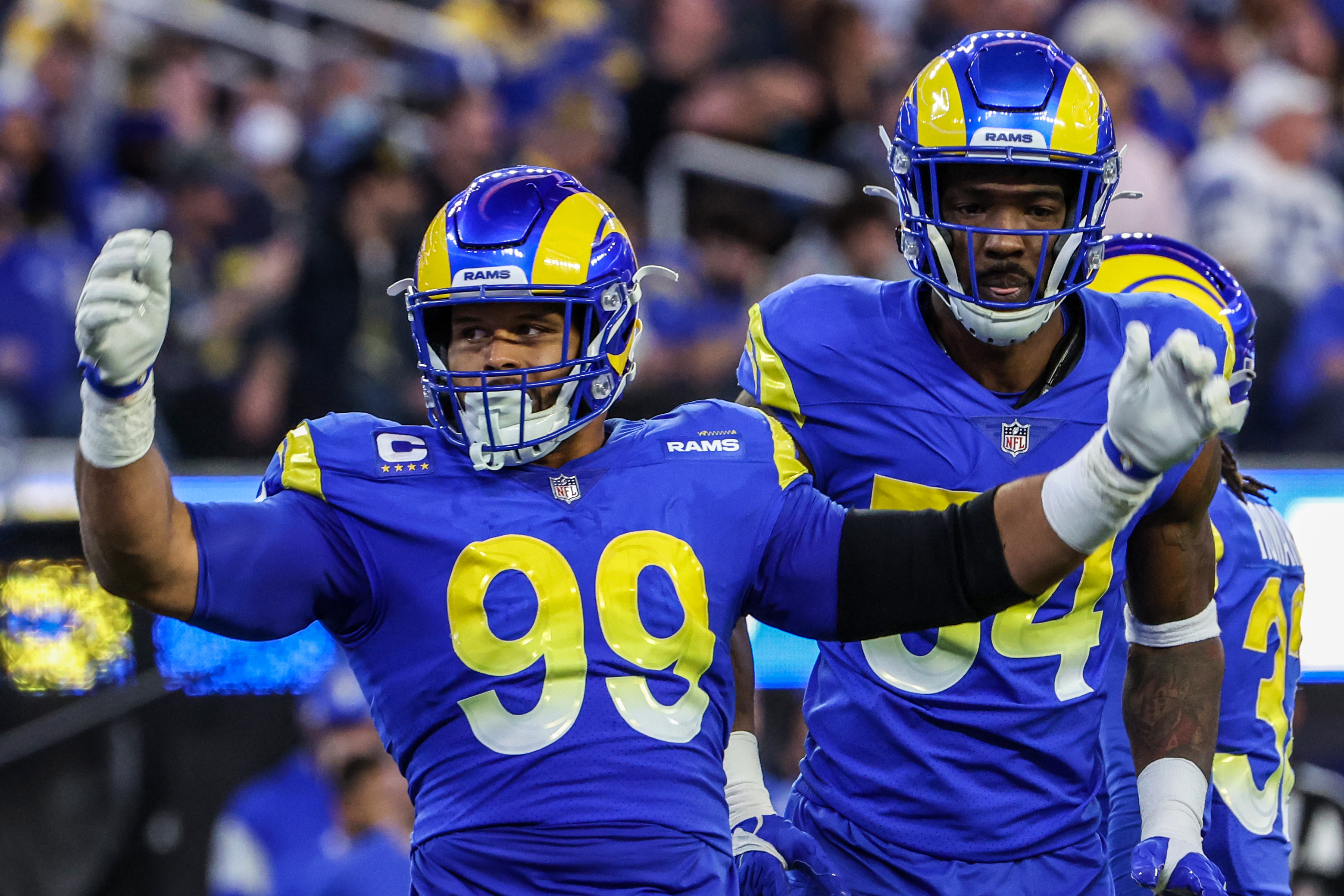 Los Angeles Rams - Not one defender better than 99 