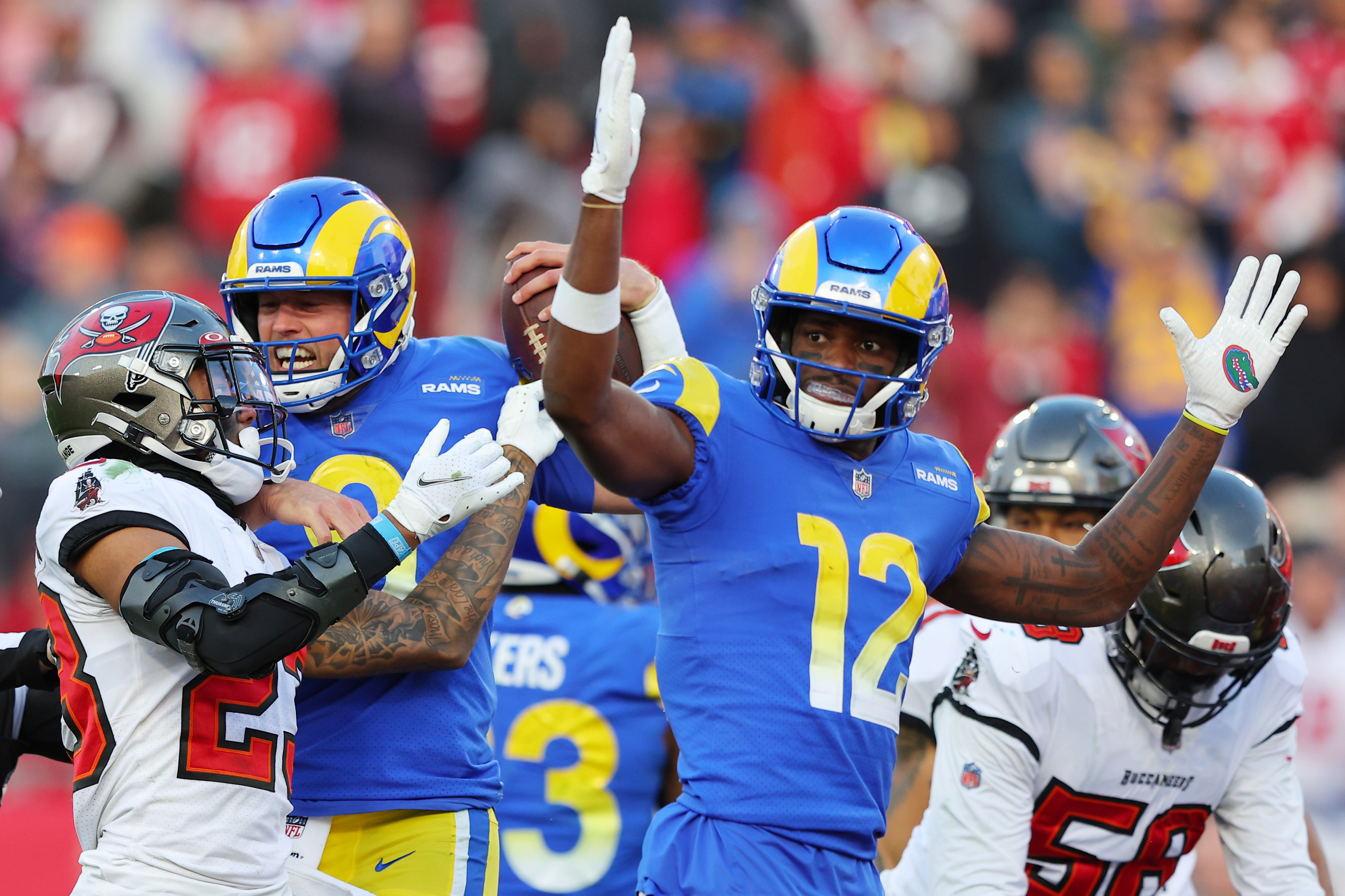 Los Angeles Rams overcome a 10-point, fourth quarter deficit to