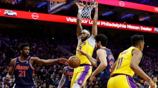 Los Angeles Lakers v Philadelphia 76ers