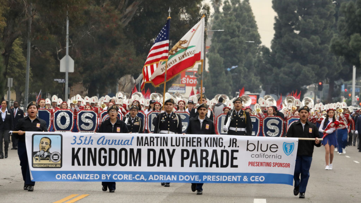 LIST MLK Day Events in Place of Canceled Kingdom Day Parade NBC Los